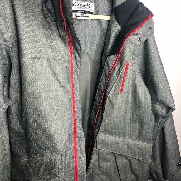 Men’s Columbia Interchange Jacket Gray - Picture 6 of 8